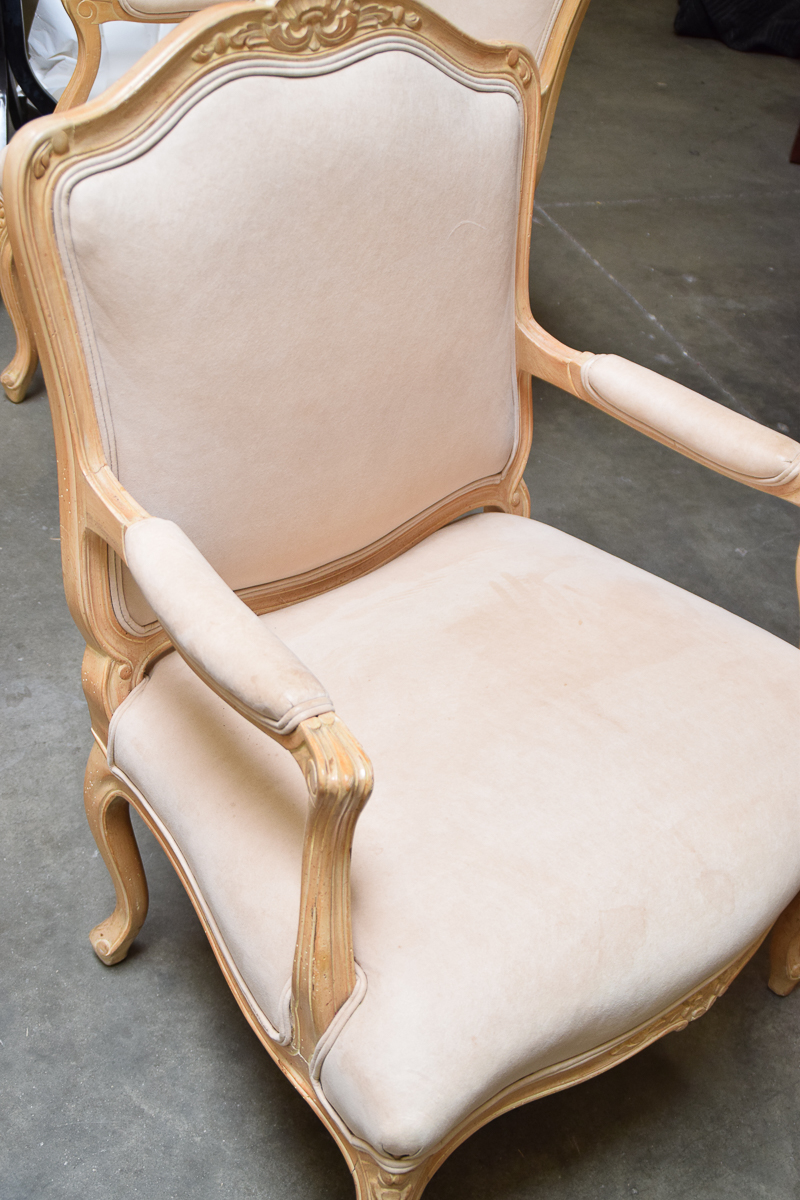 Pair of French Provençal Style Armchairs