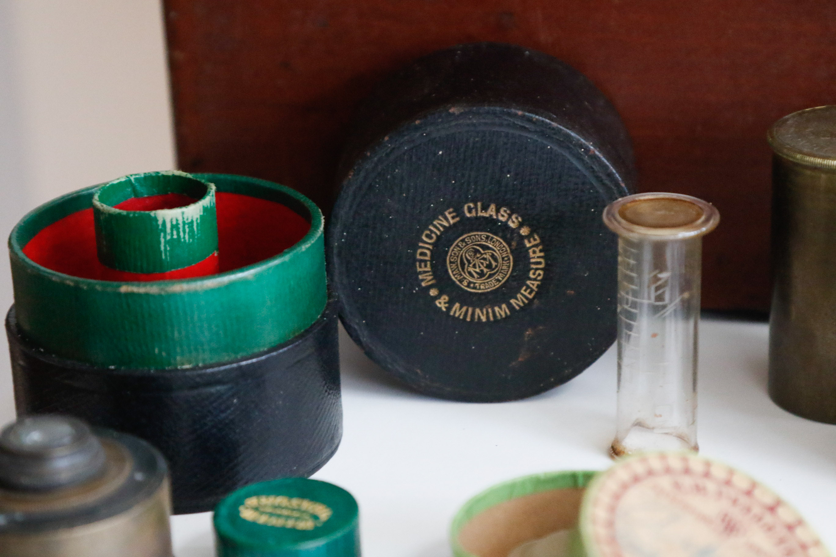 Antique A.S. Aloe & Co. Brass Diagnostician Microscope