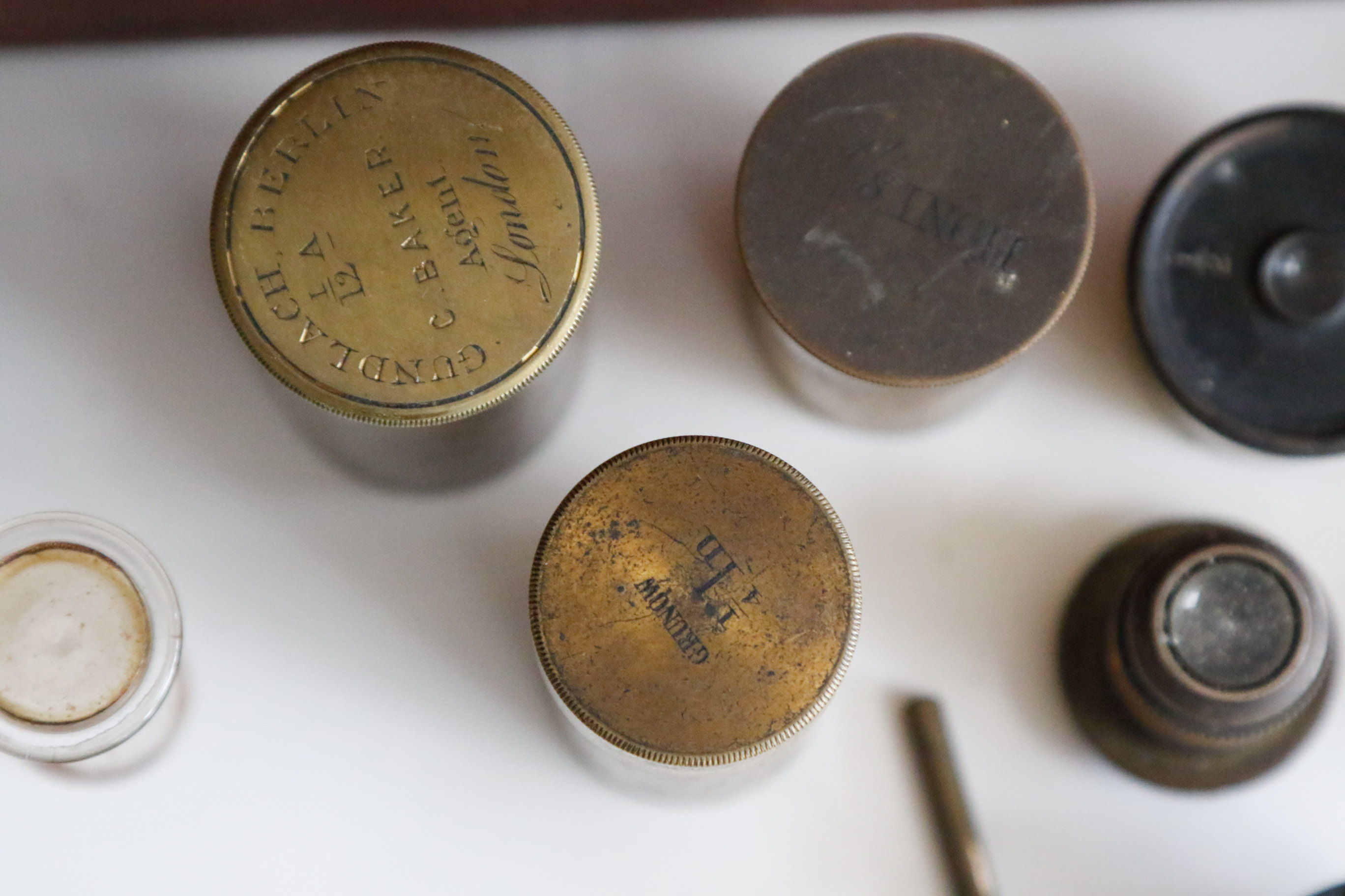 Antique A.S. Aloe & Co. Brass Diagnostician Microscope