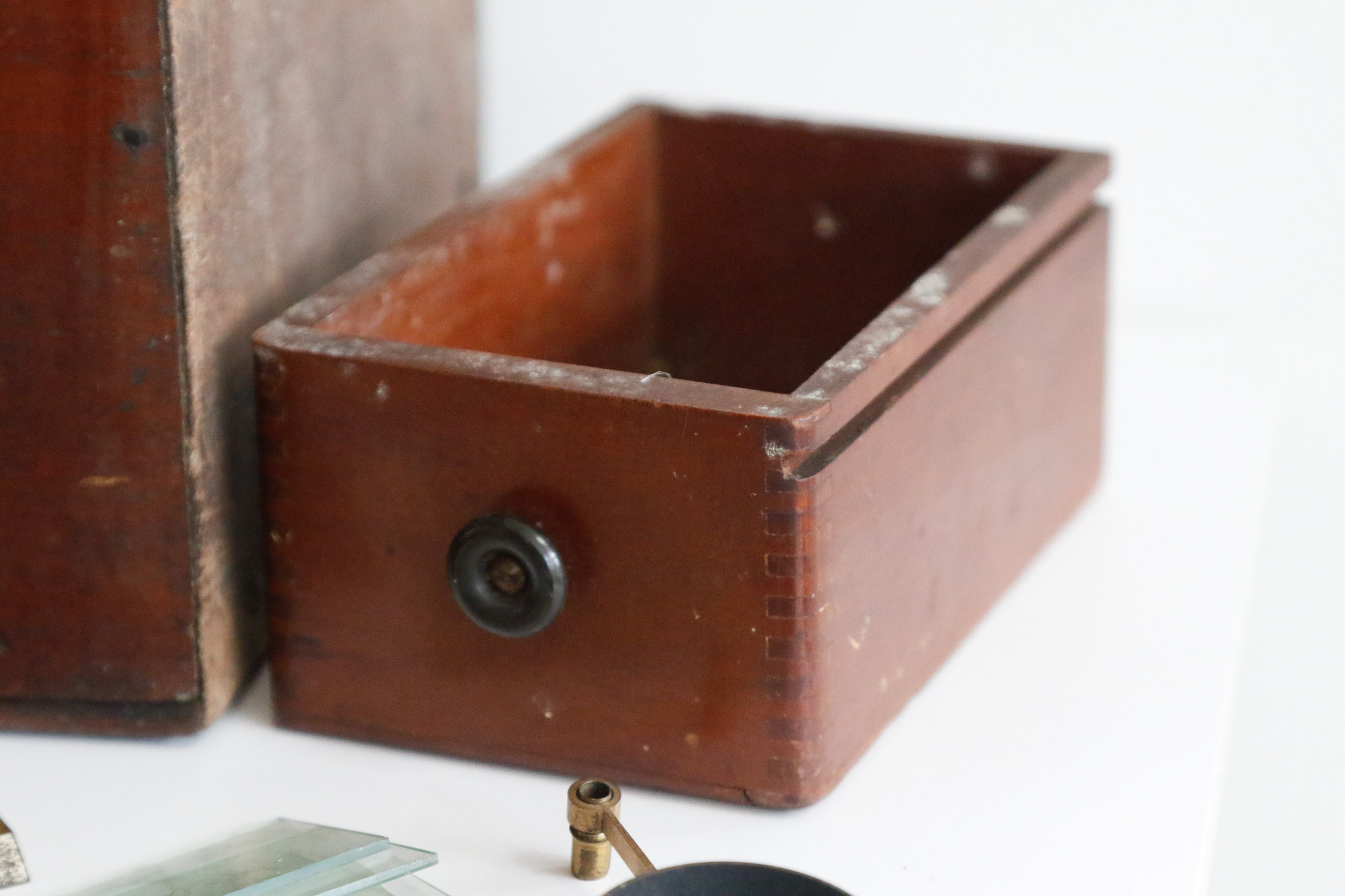 Antique A.S. Aloe & Co. Brass Diagnostician Microscope