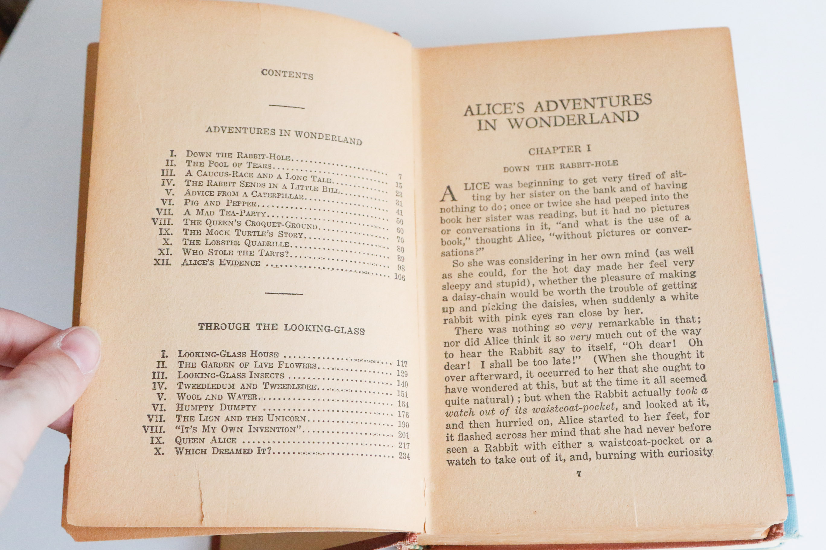 Vintage Alice In Wonderland & Winnie The Pooh Children's Hardback Storybooks