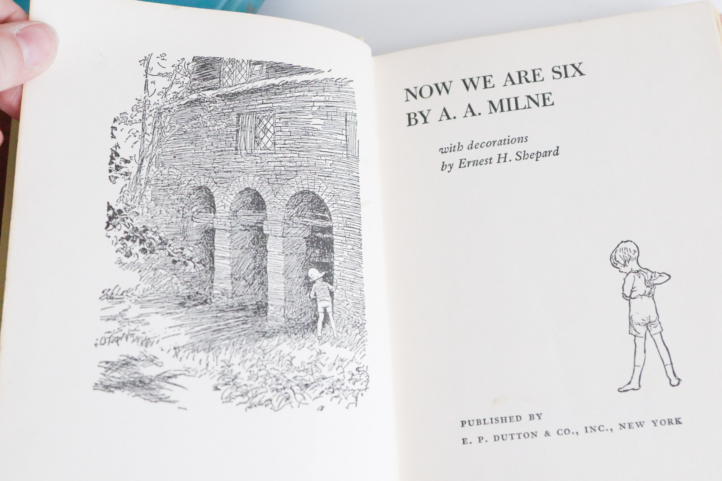 Vintage Alice In Wonderland & Winnie The Pooh Children's Hardback Storybooks