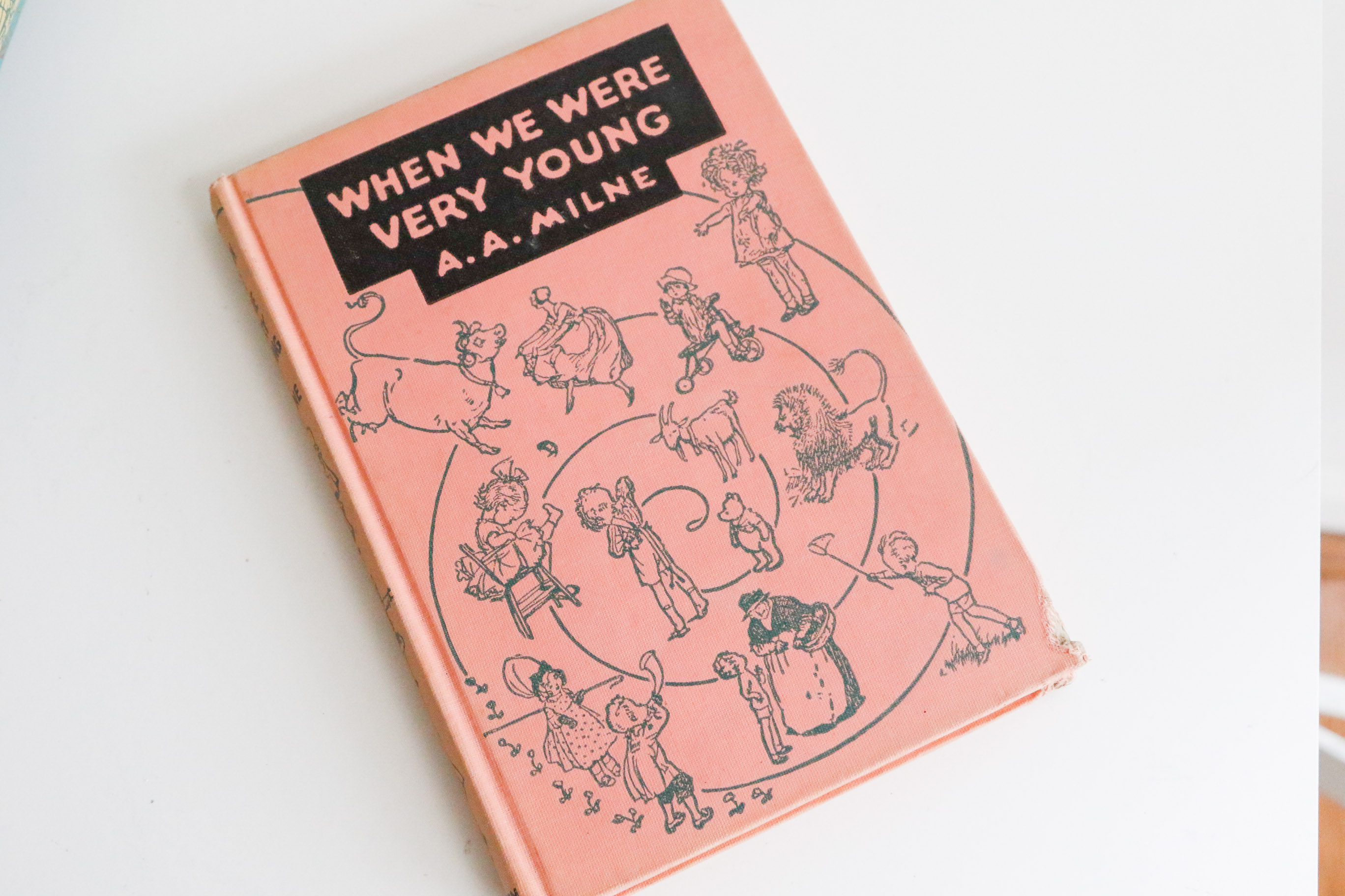 Vintage Alice In Wonderland & Winnie The Pooh Children's Hardback Storybooks