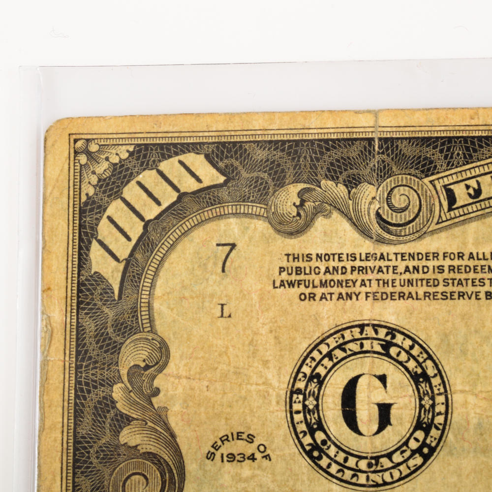 Series 1934 U.S. $1000 Federal Reserve Note