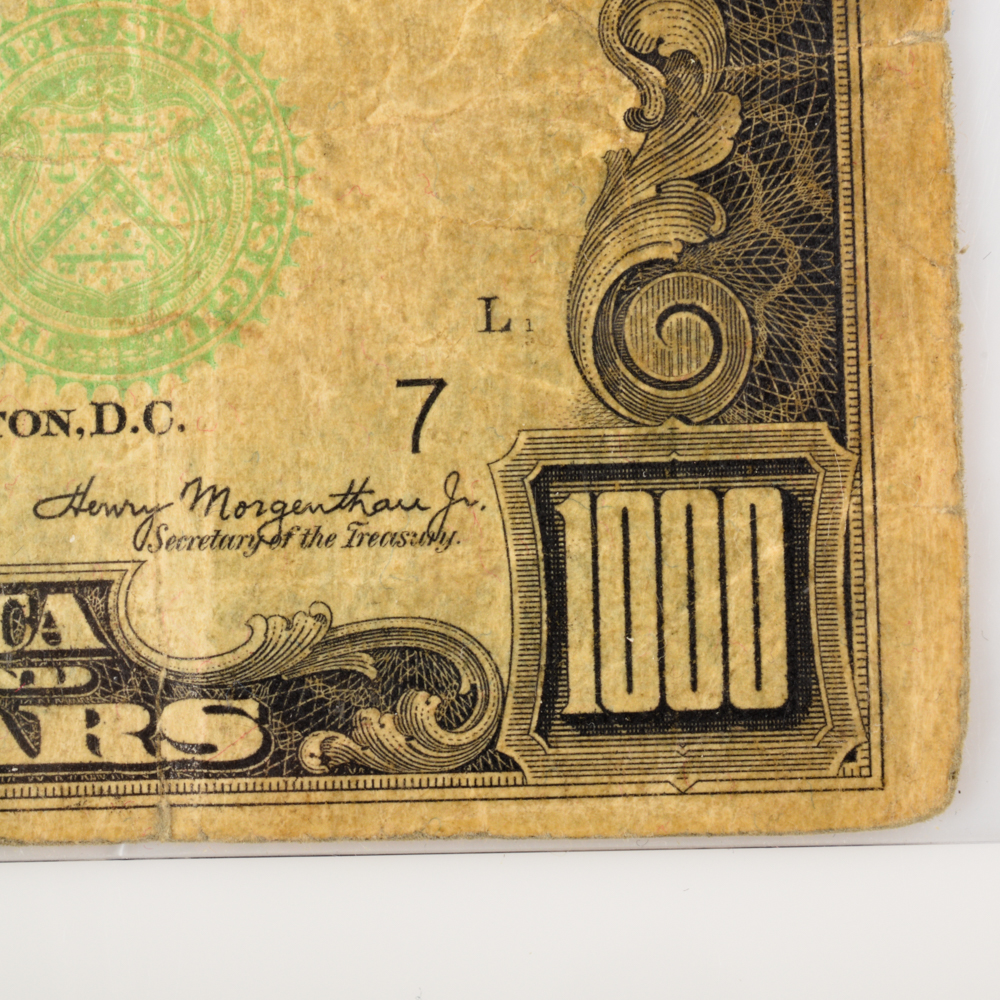 Series 1934 U.S. $1000 Federal Reserve Note