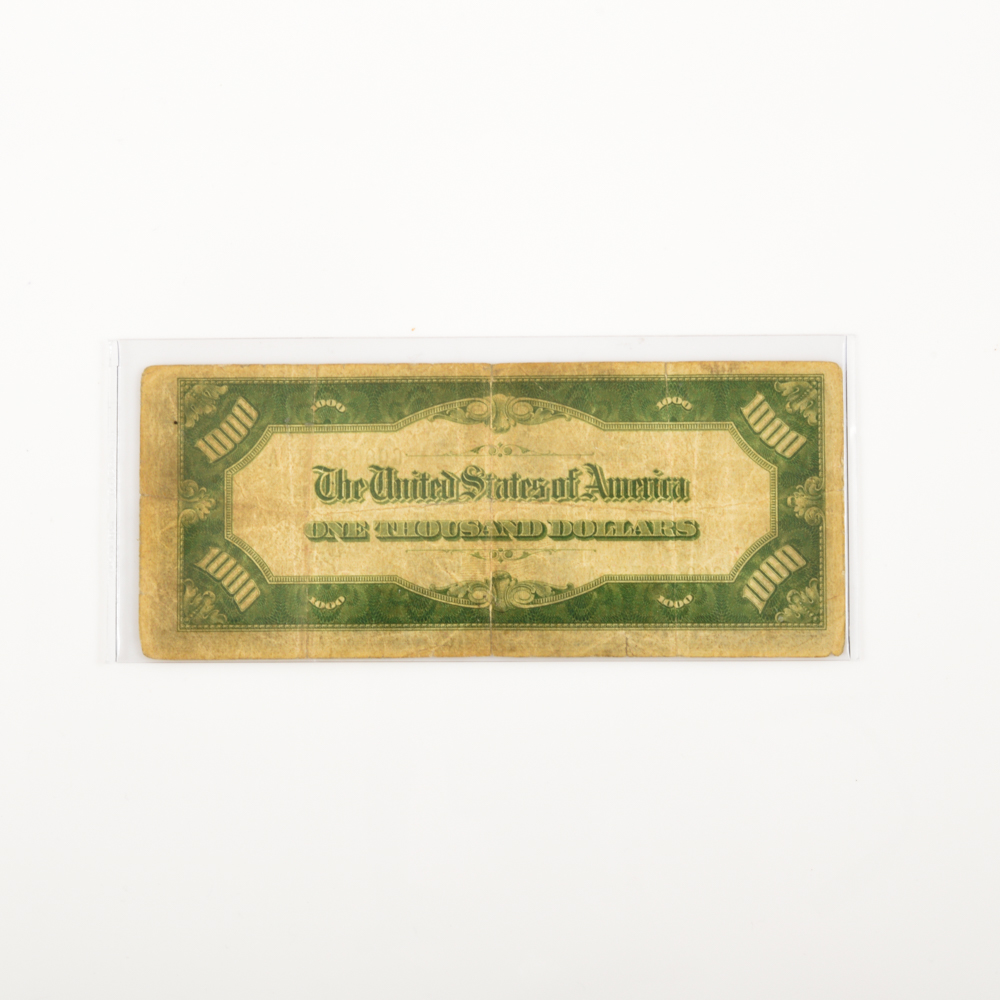 Series 1934 U.S. $1000 Federal Reserve Note