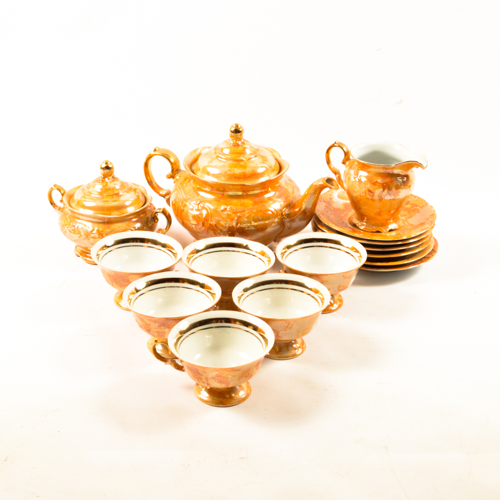 Wawel Polish China Tea Set for Six