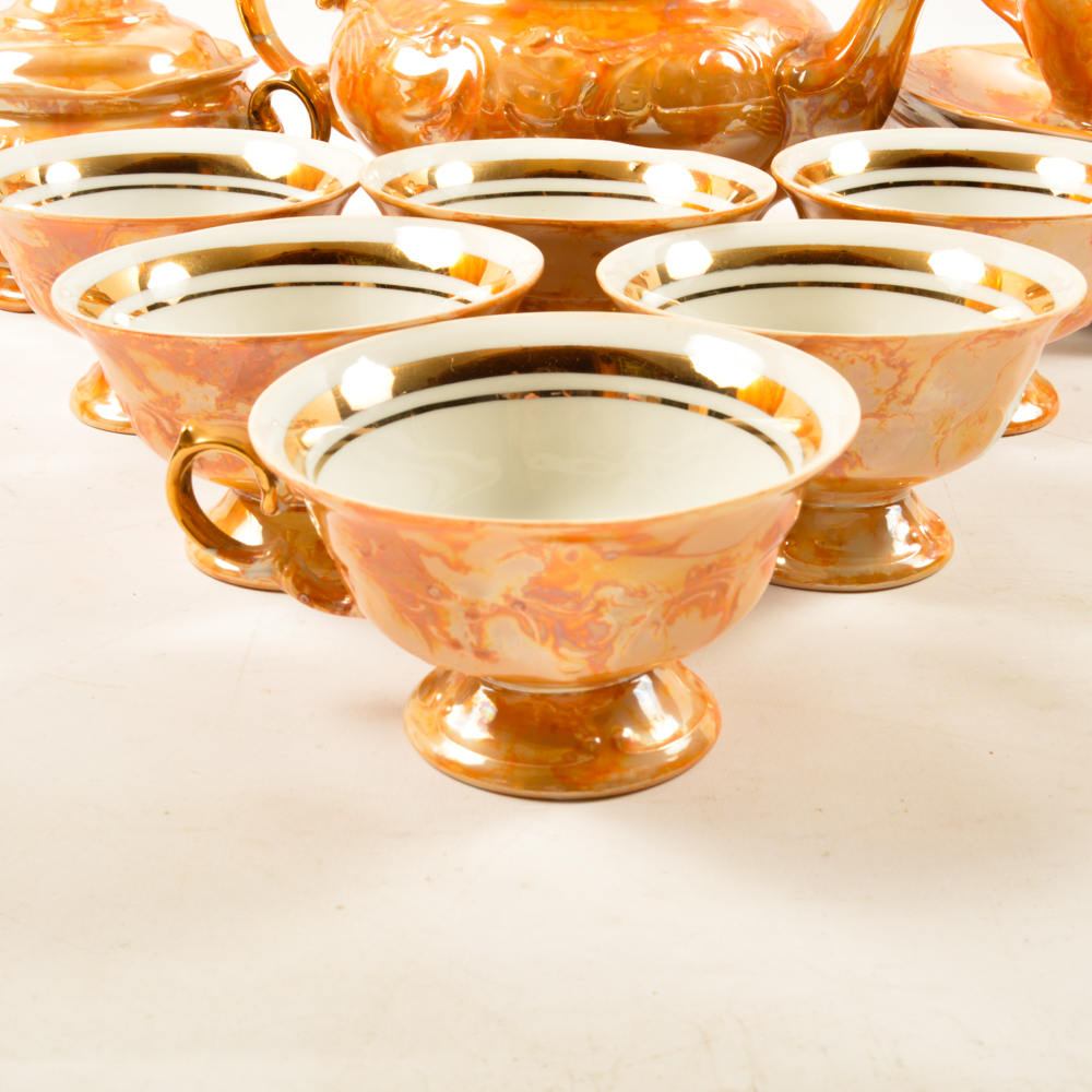 Wawel Polish China Tea Set for Six