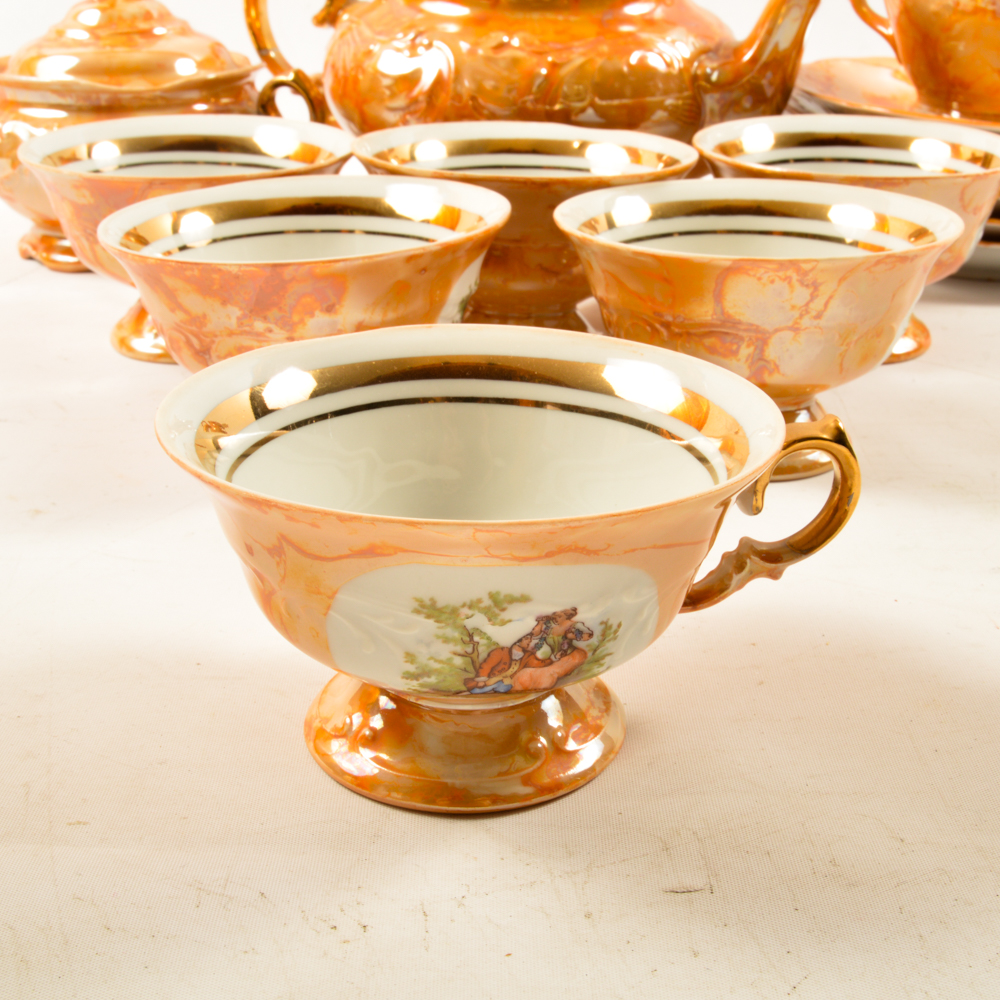 Wawel Polish China Tea Set for Six