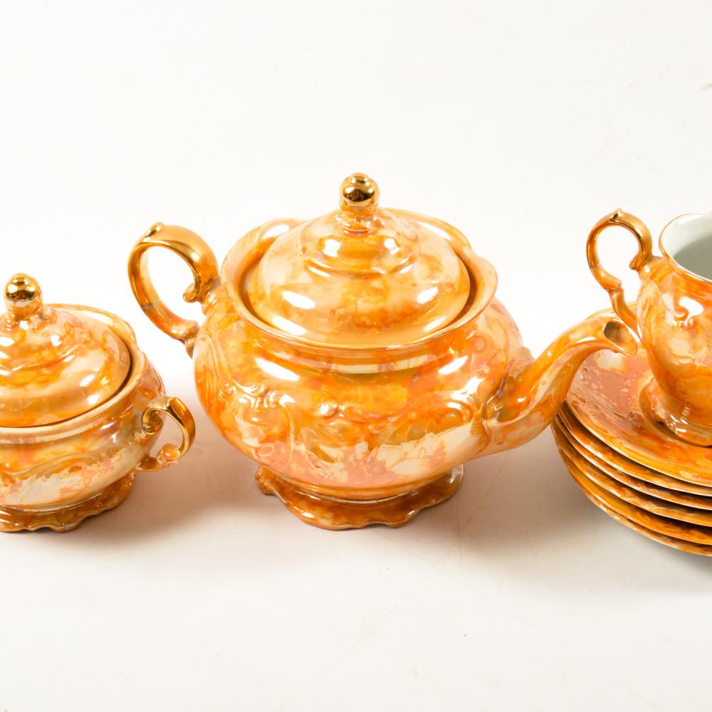 Wawel Polish China Tea Set for Six