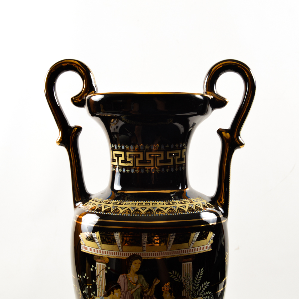 Handmade Greek Vessels in 24K Gold