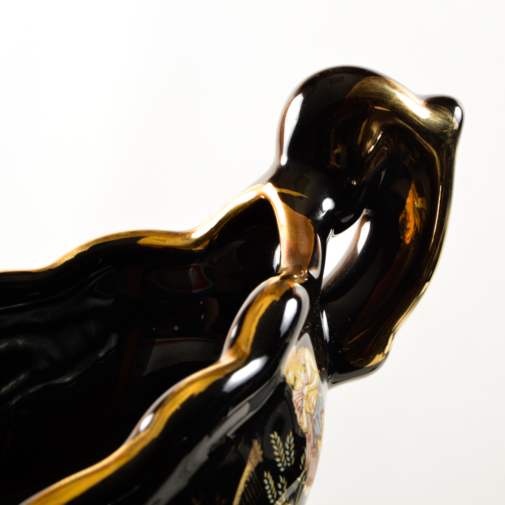 Handmade Greek Vessels in 24K Gold