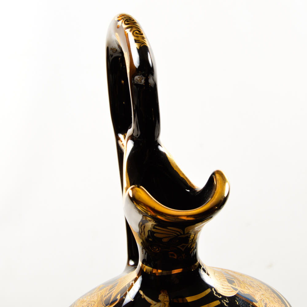 Handmade Greek Vessels in 24K Gold