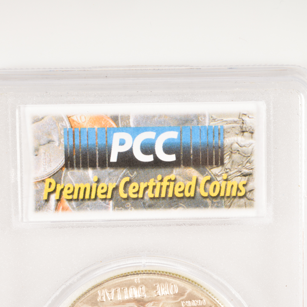 2001-D Silver Buffalo Dollar MS 70