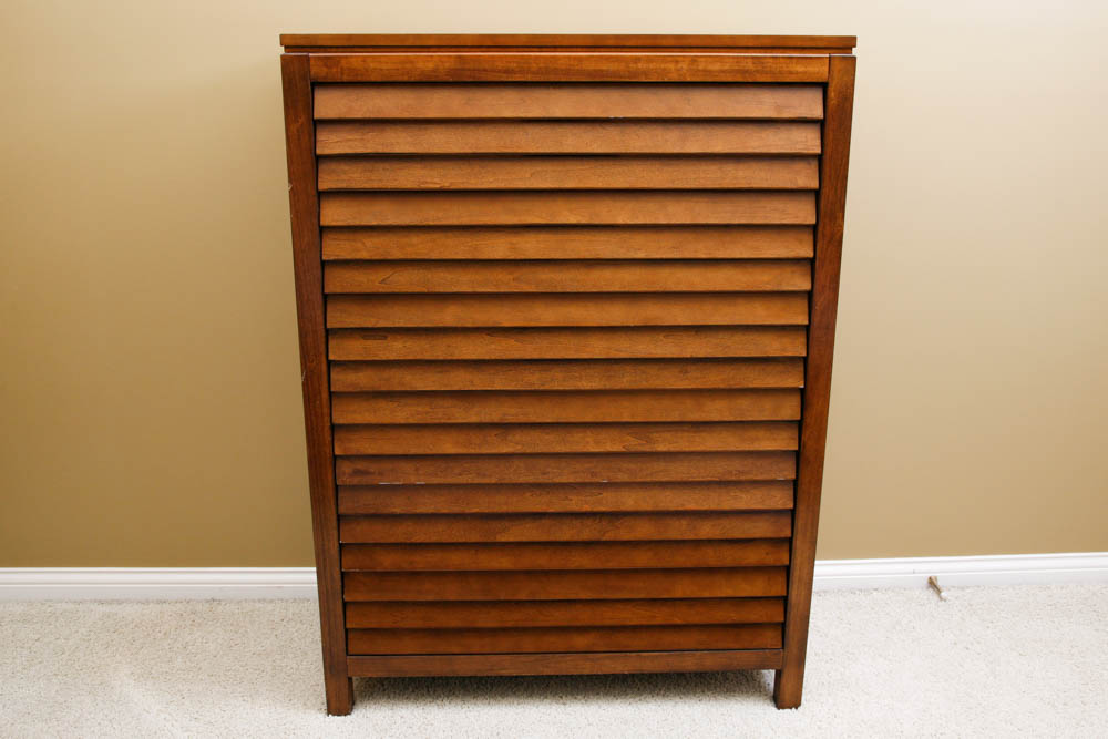 Walnut Six Drawer Dresser