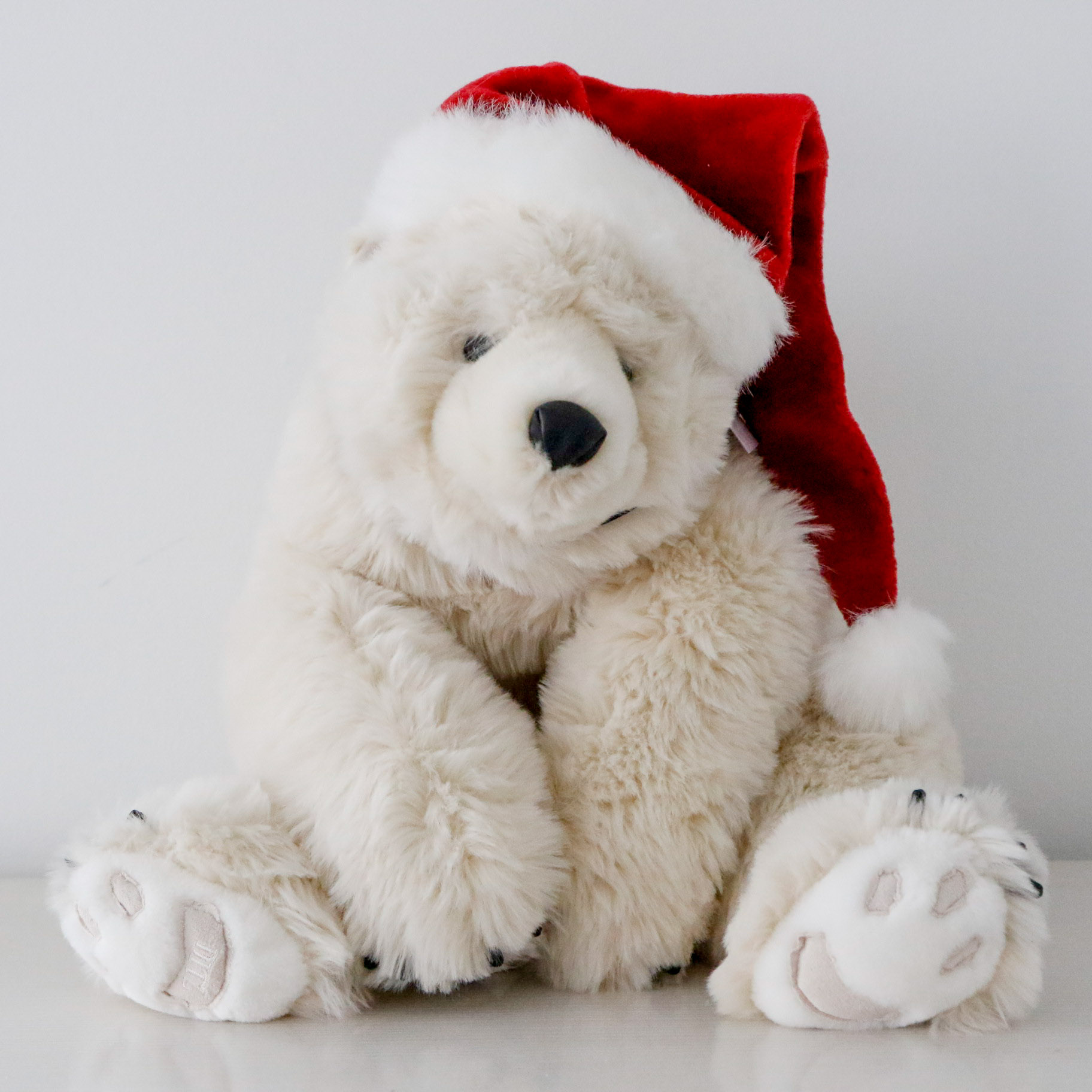 Ditz Designs Plush Stuffed Polar Bear