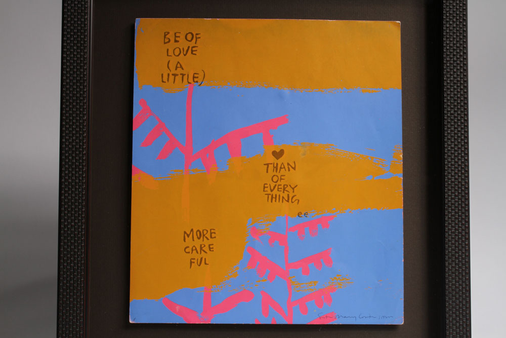 "Be of Love (a Little) More Careful" Framed and Signed Sister Mary Corita Kent Serigraph