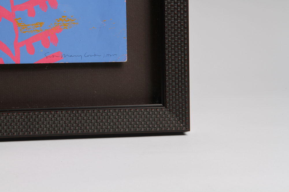 "Be of Love (a Little) More Careful" Framed and Signed Sister Mary Corita Kent Serigraph