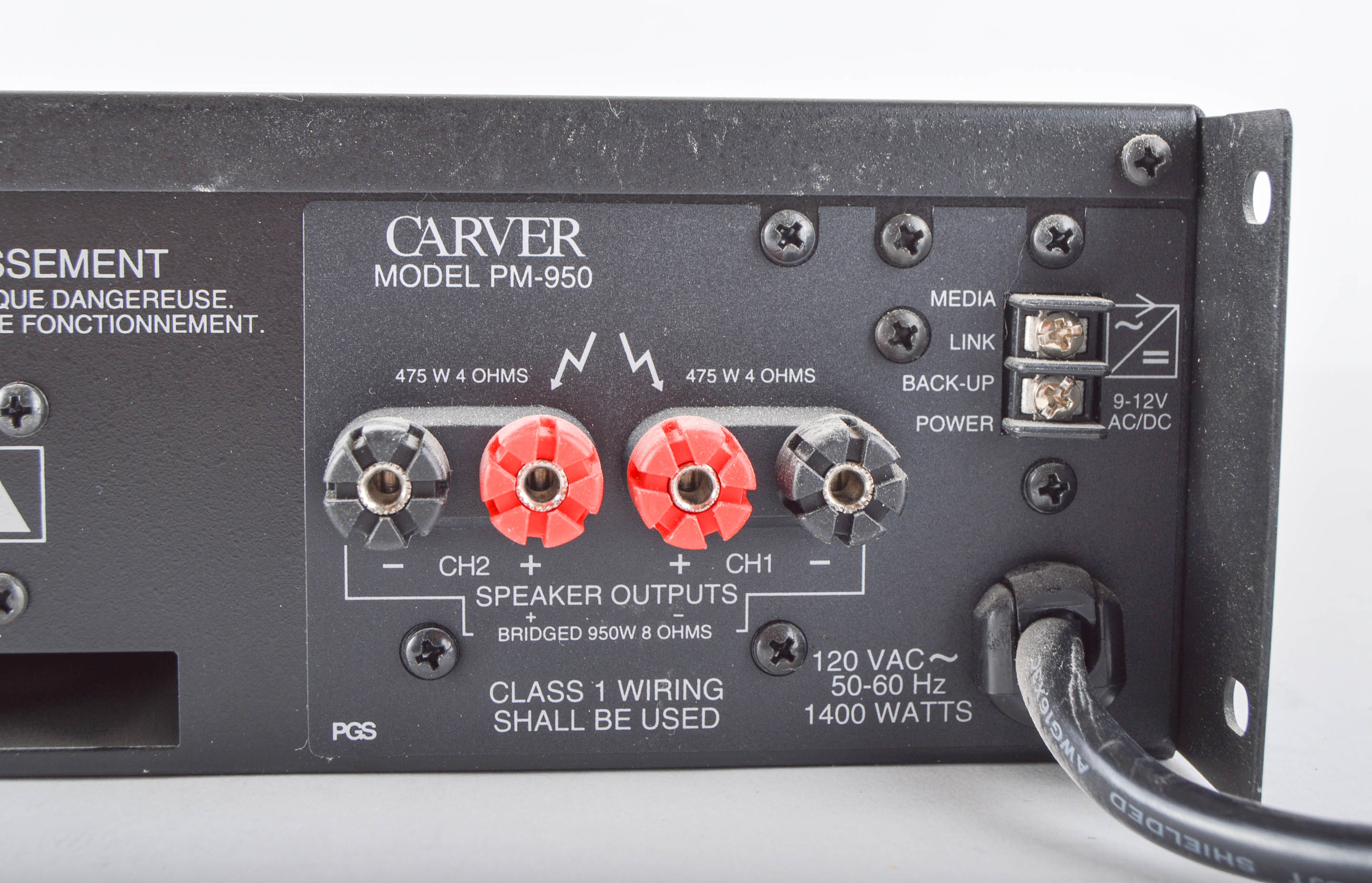Carver PM950 Professional Power Amplifier
