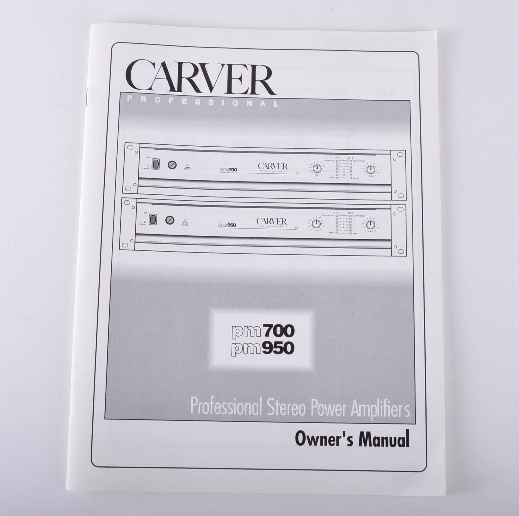 Carver PM950 Professional Power Amplifier