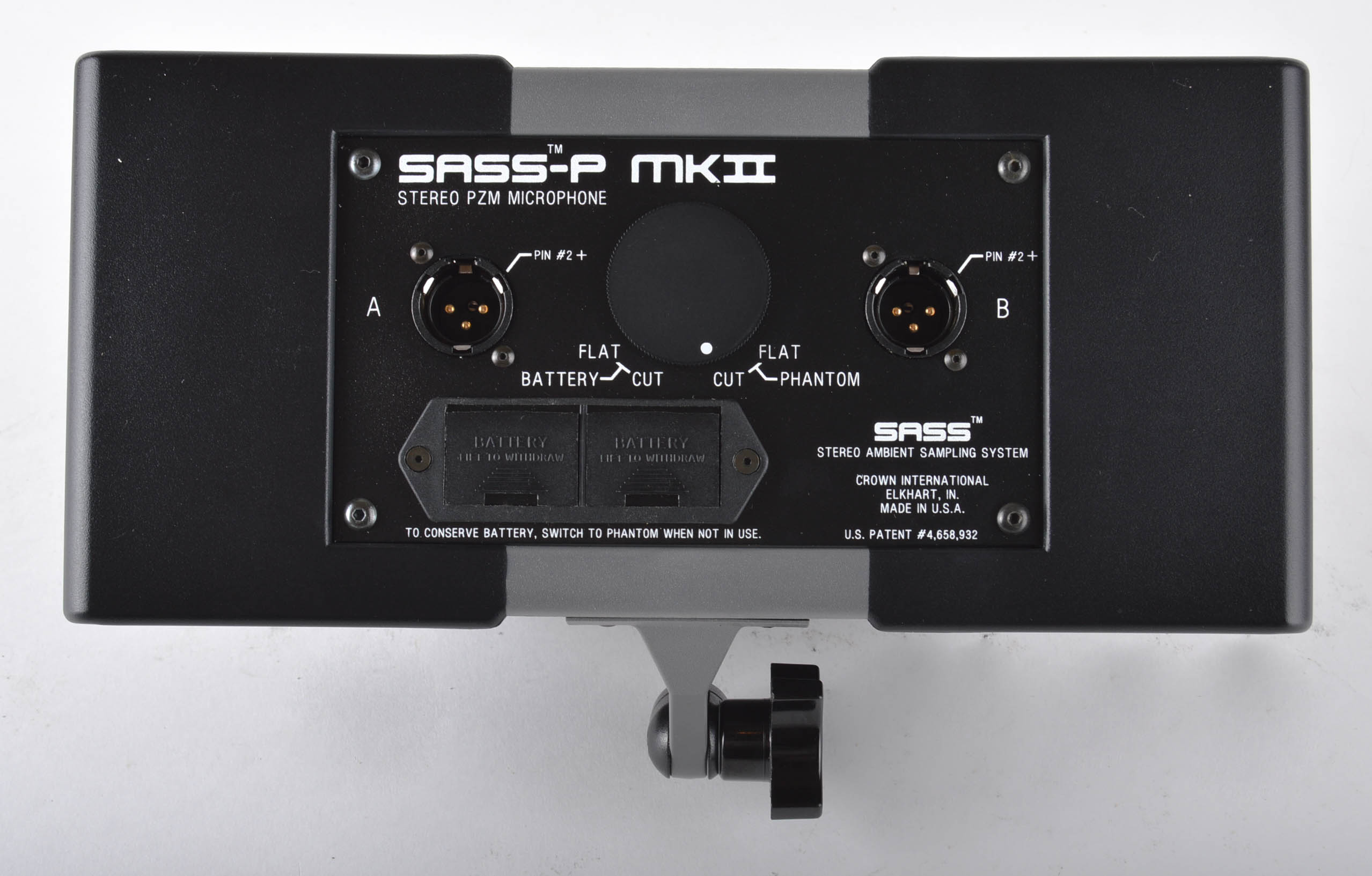 Crown Stereo Sass-P MK II PMZ Microphone