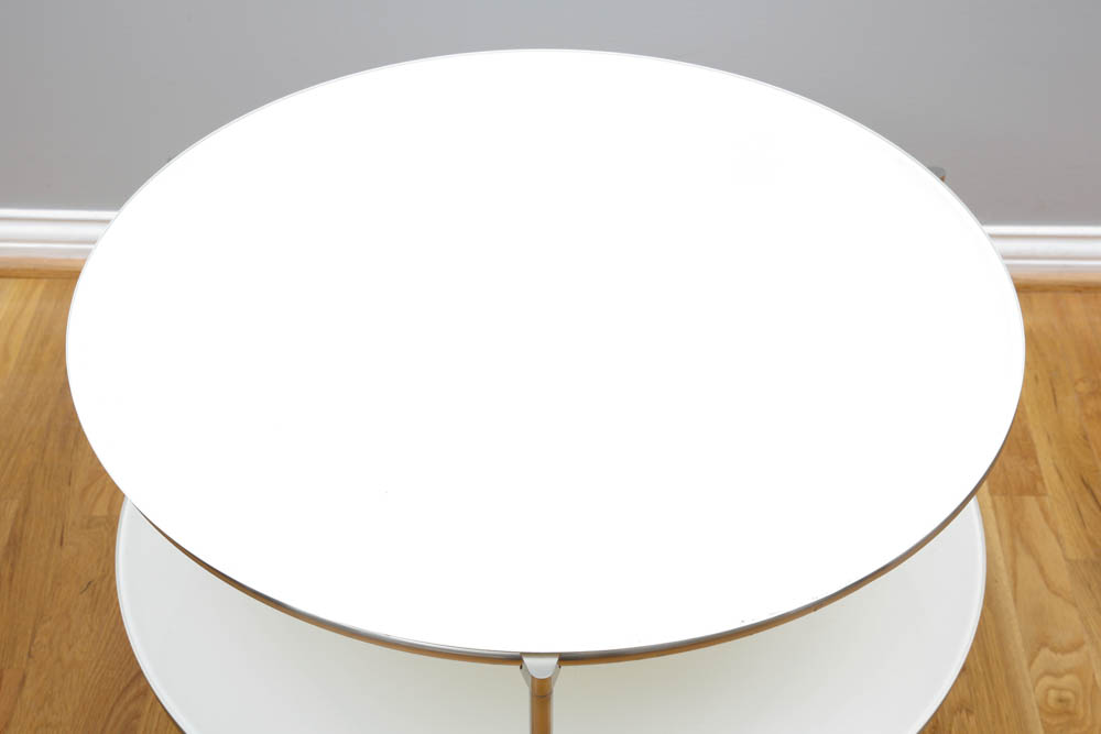 Scandinavian Ikea Modern Round Coffee Table