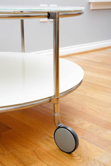 Scandinavian Ikea Modern Round Coffee Table