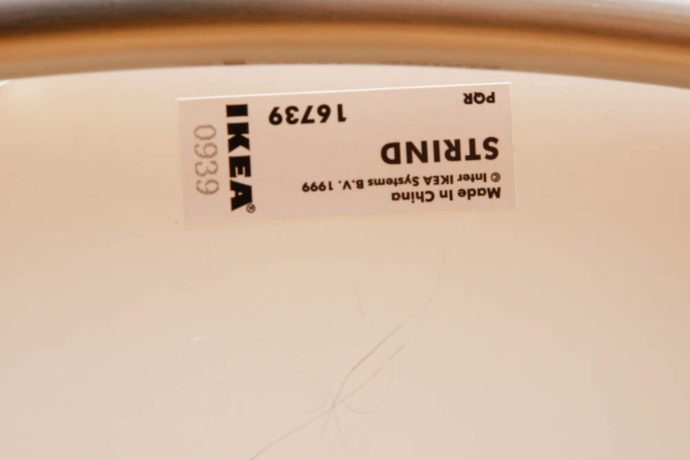 Scandinavian Ikea Modern Round Coffee Table