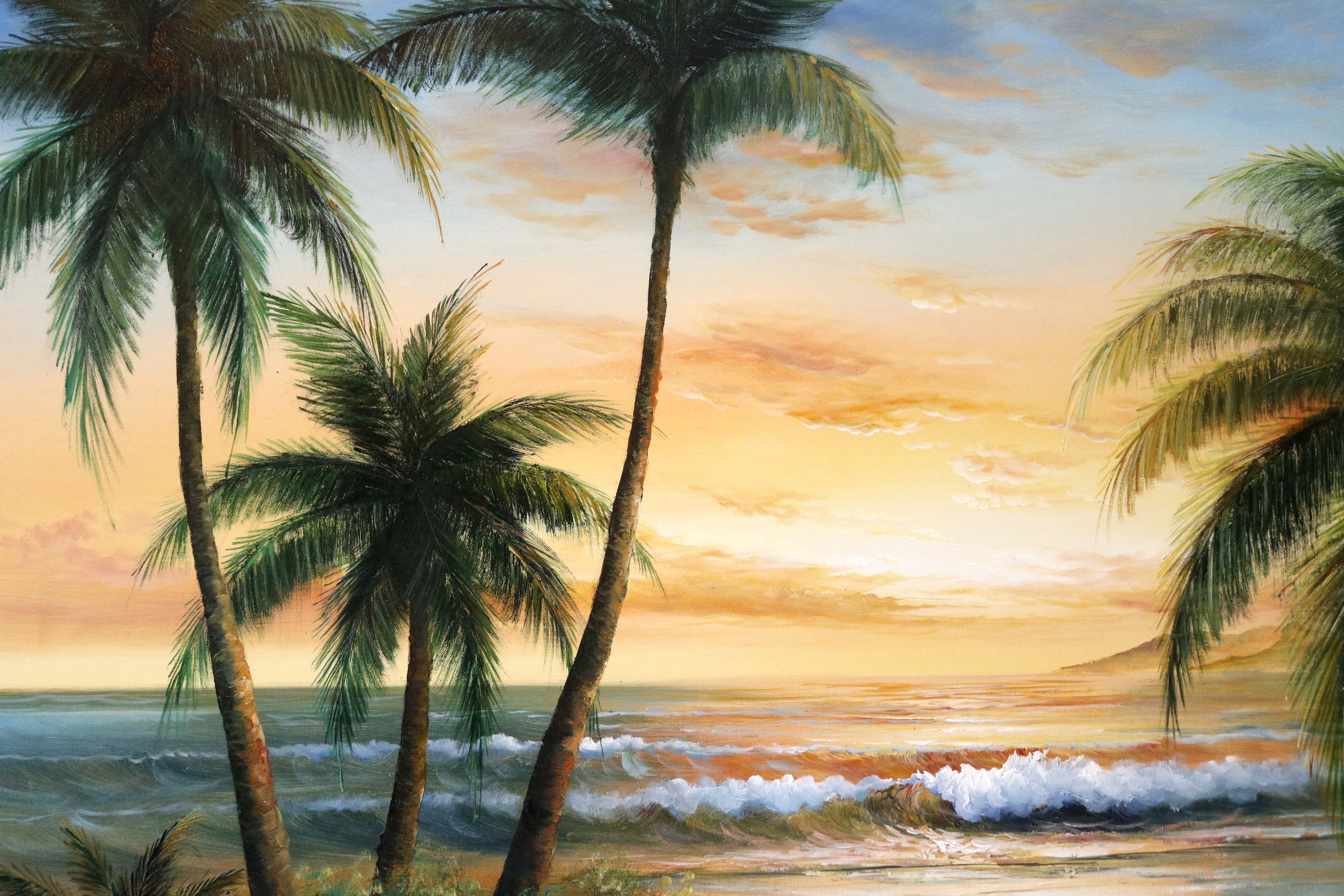 Original Oil on Canvas by W. Riley