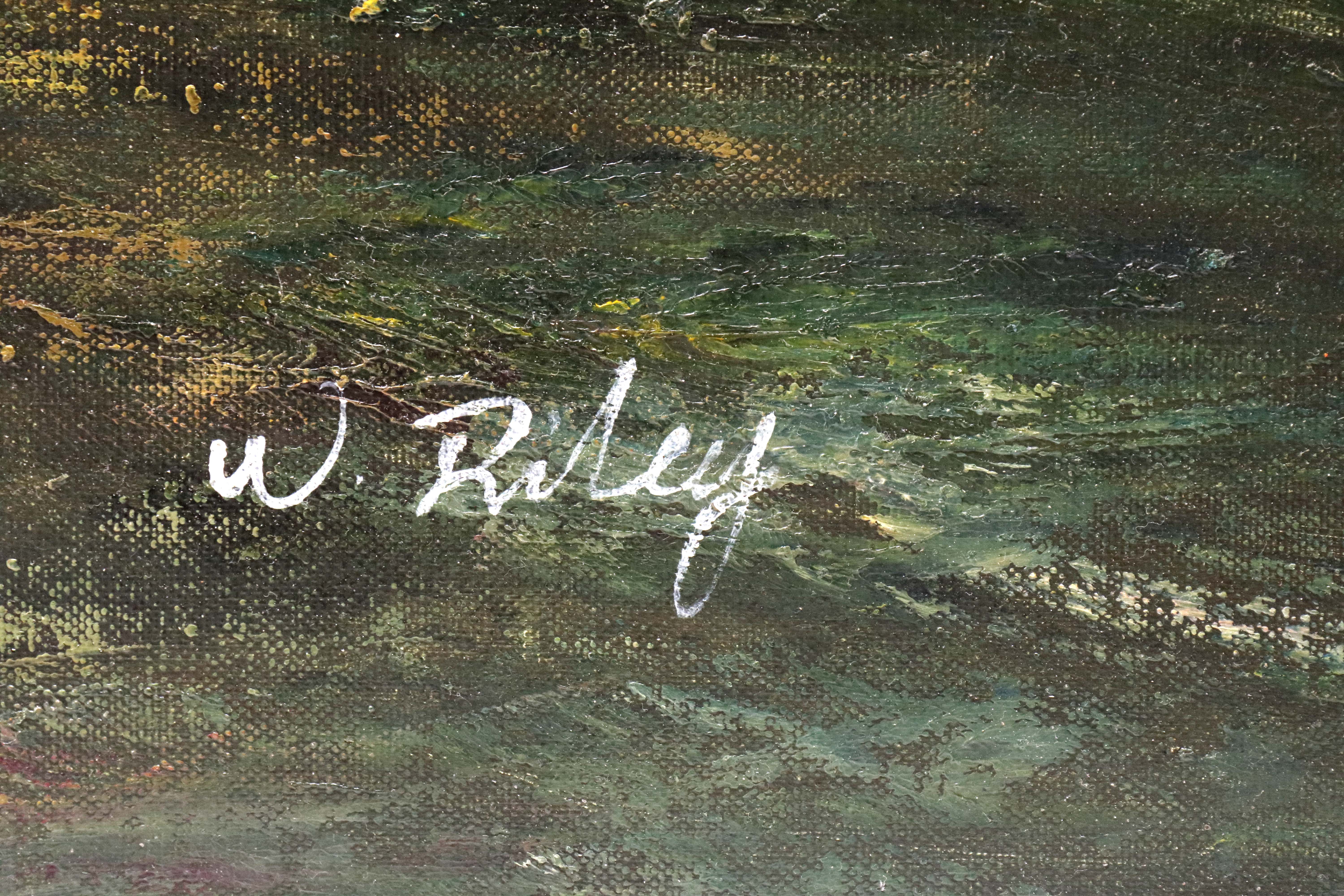 Original Oil on Canvas by W. Riley