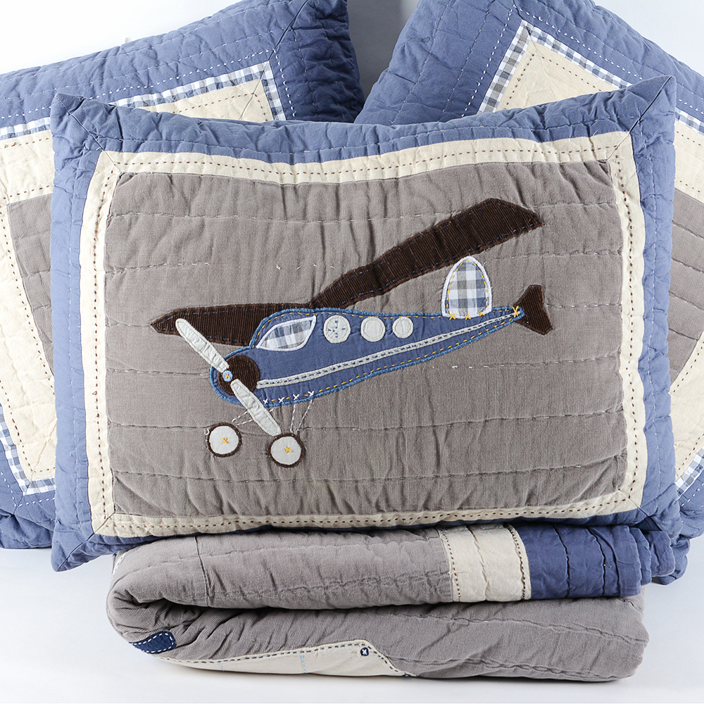 Airplane Theme Bedding from Pottery Barn Kids