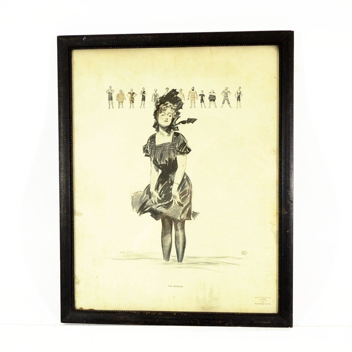 Henry Hutt Illustration "The Wrecker" 1907 Life Magazine