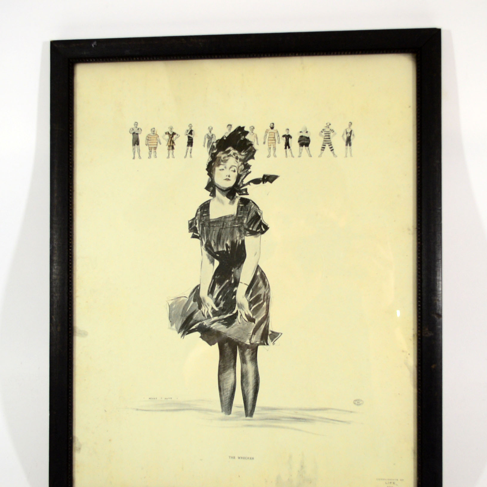 Henry Hutt Illustration "The Wrecker" 1907 Life Magazine