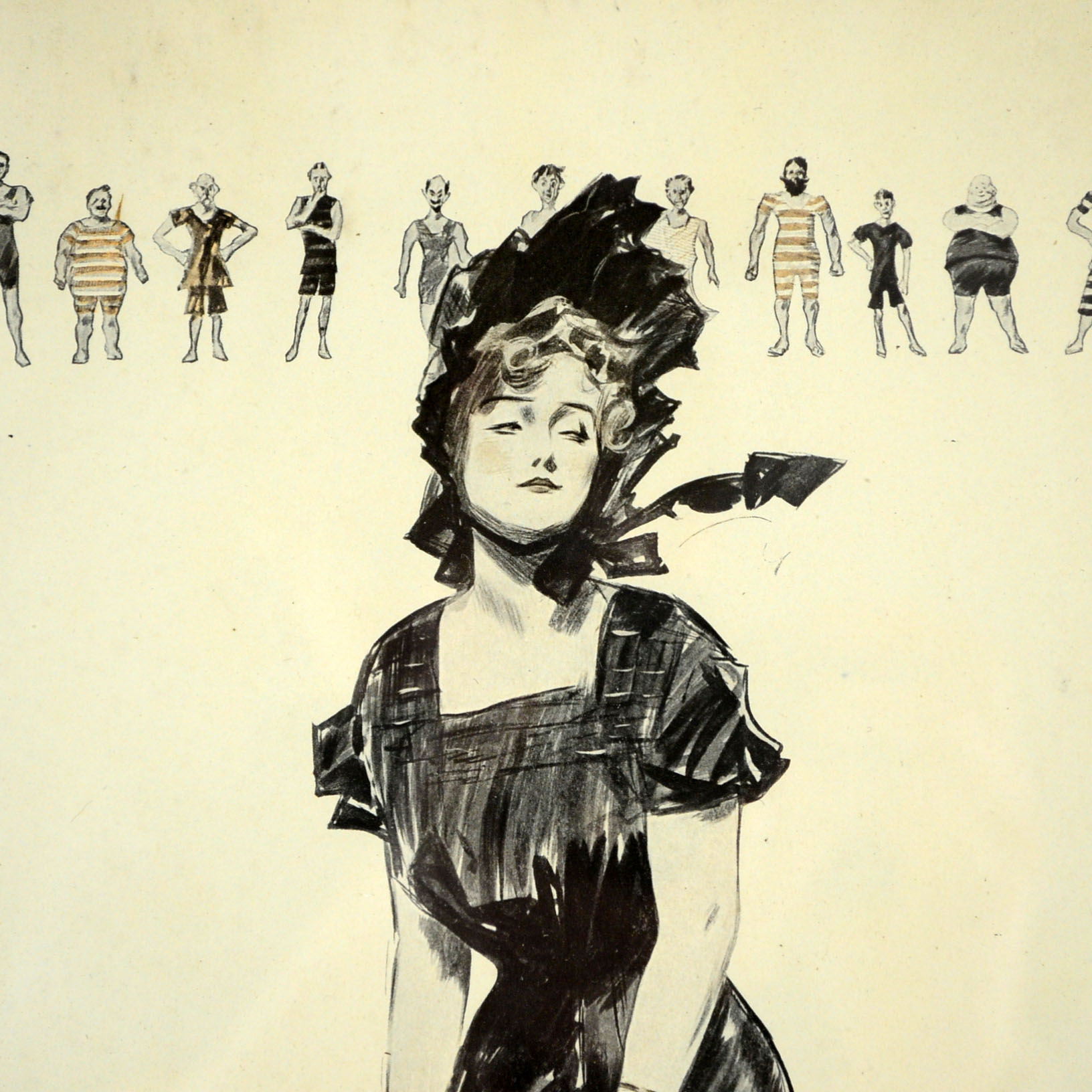 Henry Hutt Illustration "The Wrecker" 1907 Life Magazine