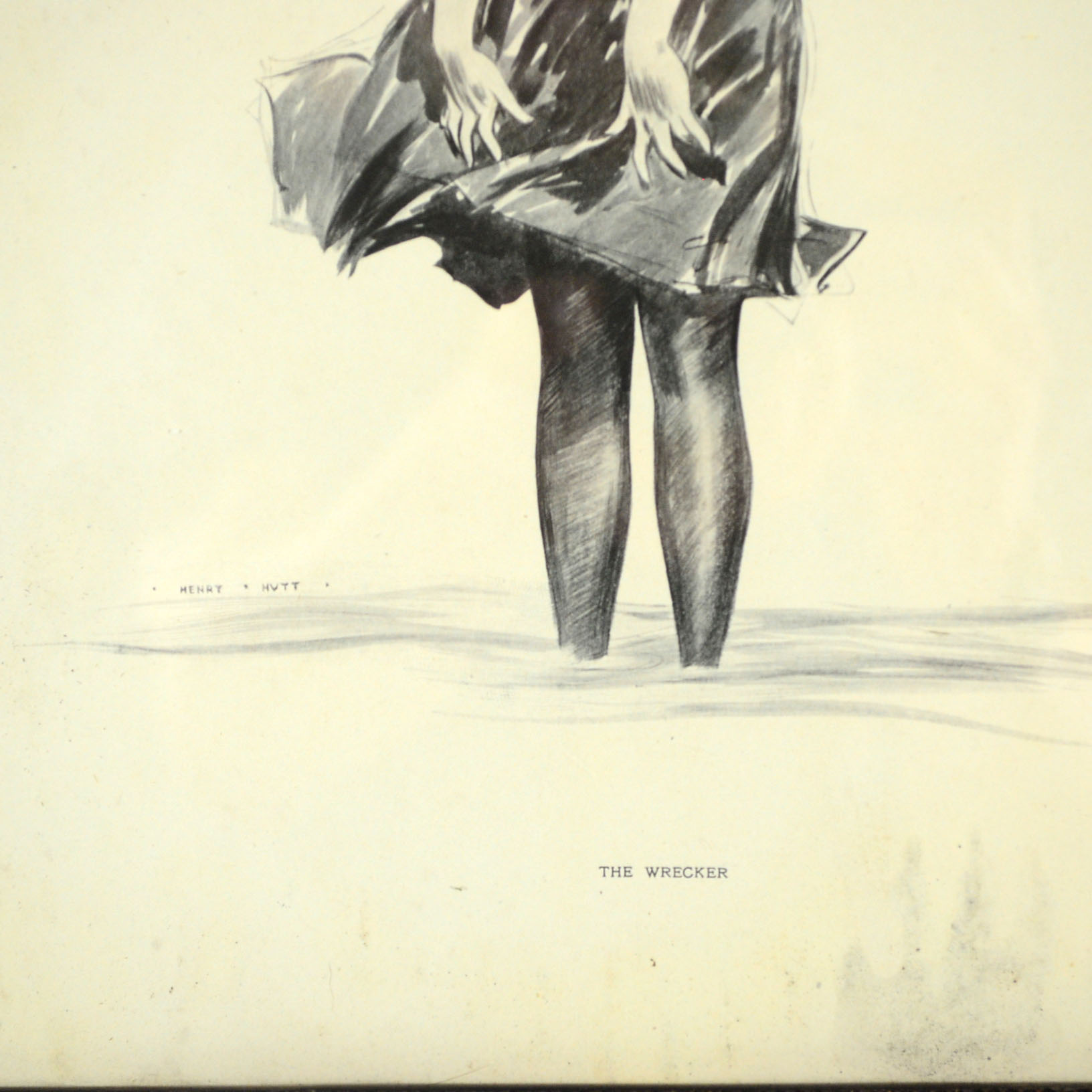 Henry Hutt Illustration "The Wrecker" 1907 Life Magazine