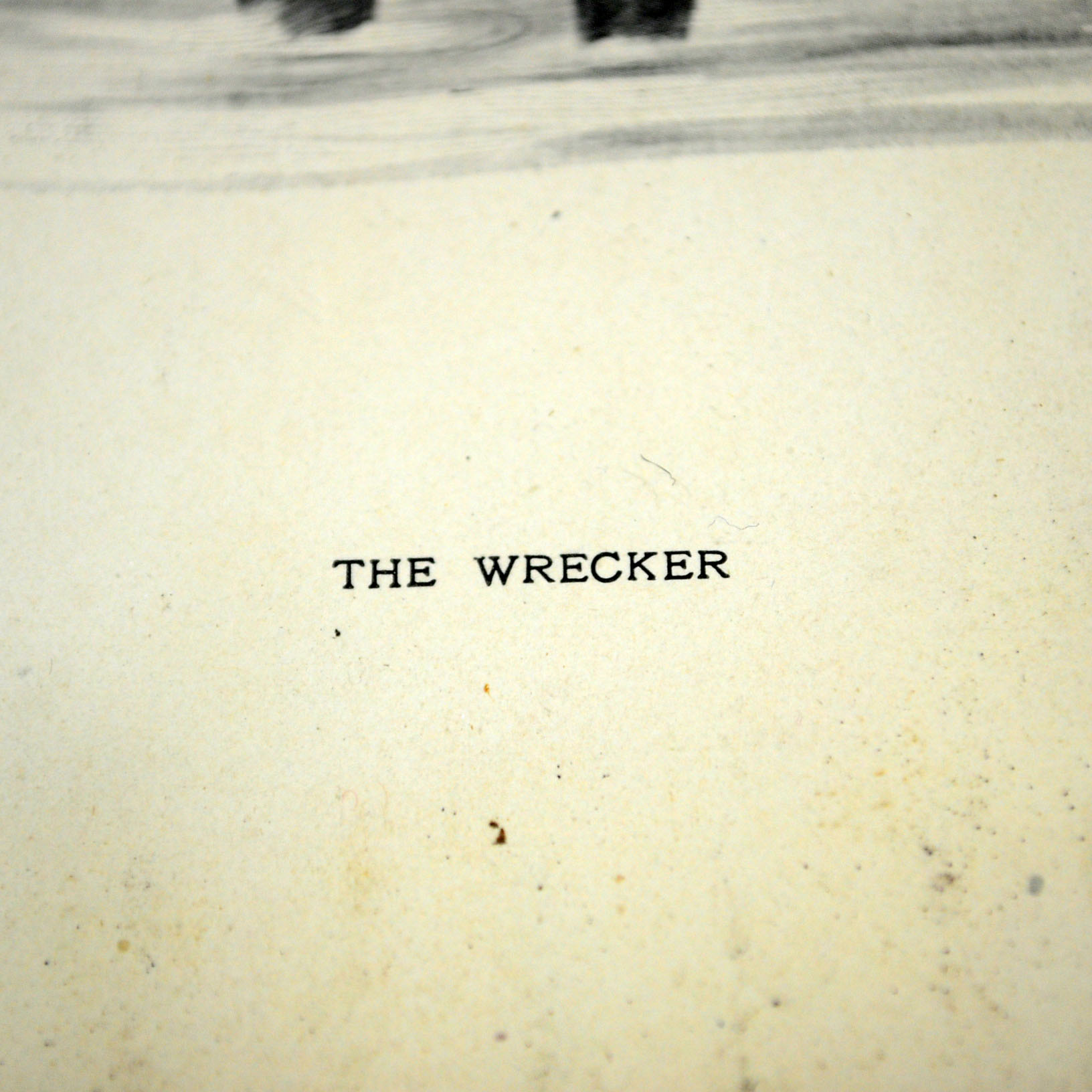 Henry Hutt Illustration "The Wrecker" 1907 Life Magazine