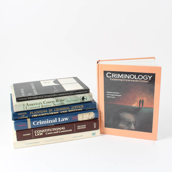 Law and Criminology Textbooks