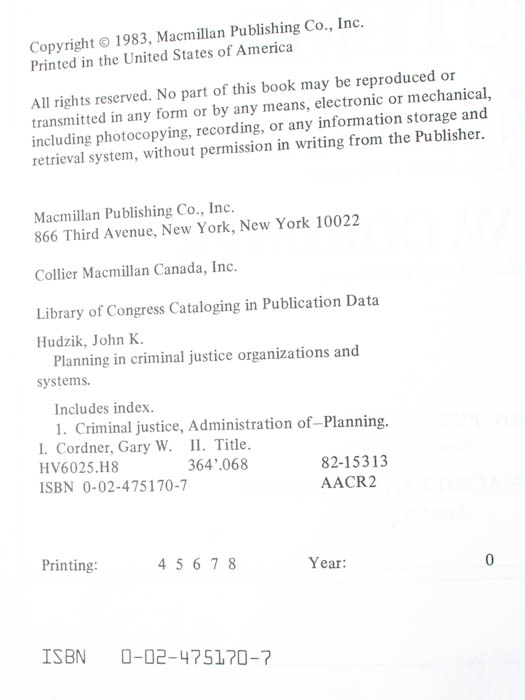 Law and Criminology Textbooks