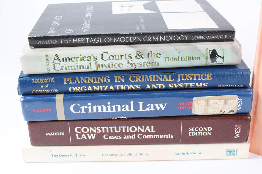 Law and Criminology Textbooks