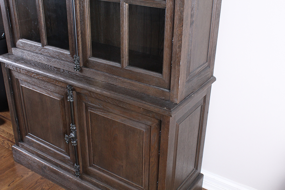 Restoration Hardware French Casement Double-Door Sideboard and Hutch