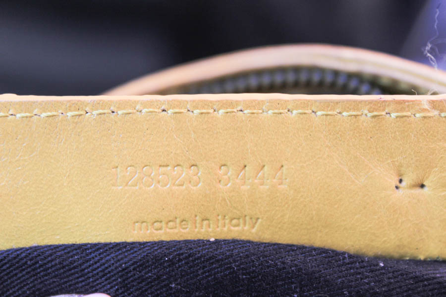 Balenciaga Twiggy Yellow Leather Handbag