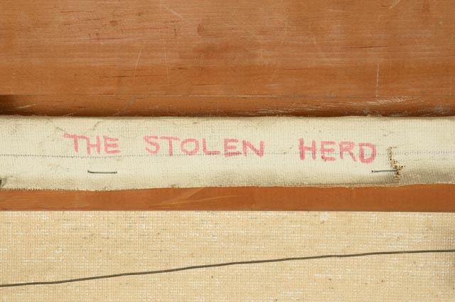 Bob Day Original Oil on Canvas Western Painting