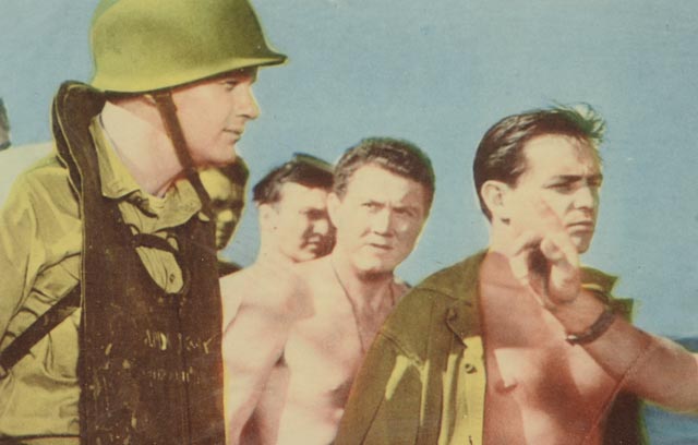 Vintage "The Frogmen" Movie Poster