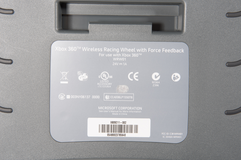 XBox 360 Wireless Racing Wheel