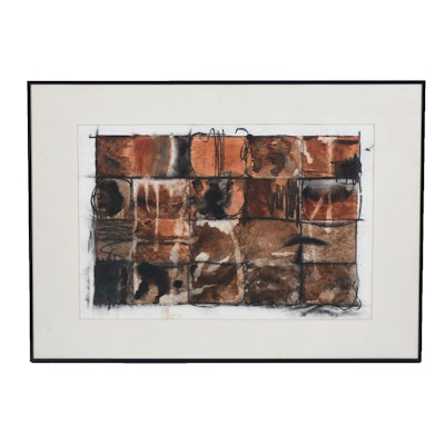Gary McCall Mixed Media Drawing "Sections" Gary McCall Mixed Media Drawing "Sections"