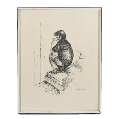 Arthur Dimes Lithograph "Our Children" Arthur Dimes Lithograph "Our Children"