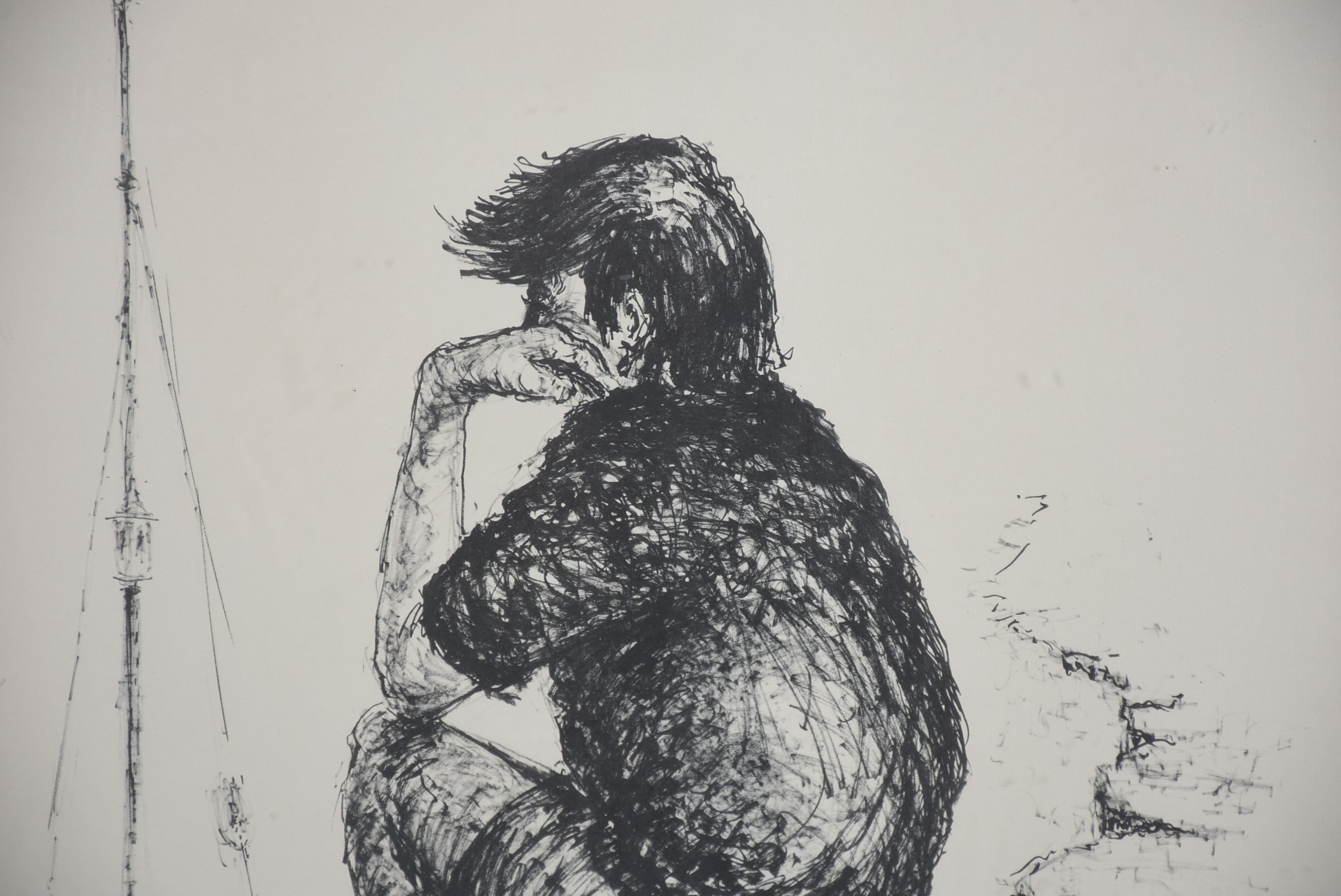 Arthur Dimes Lithograph "Our Children"