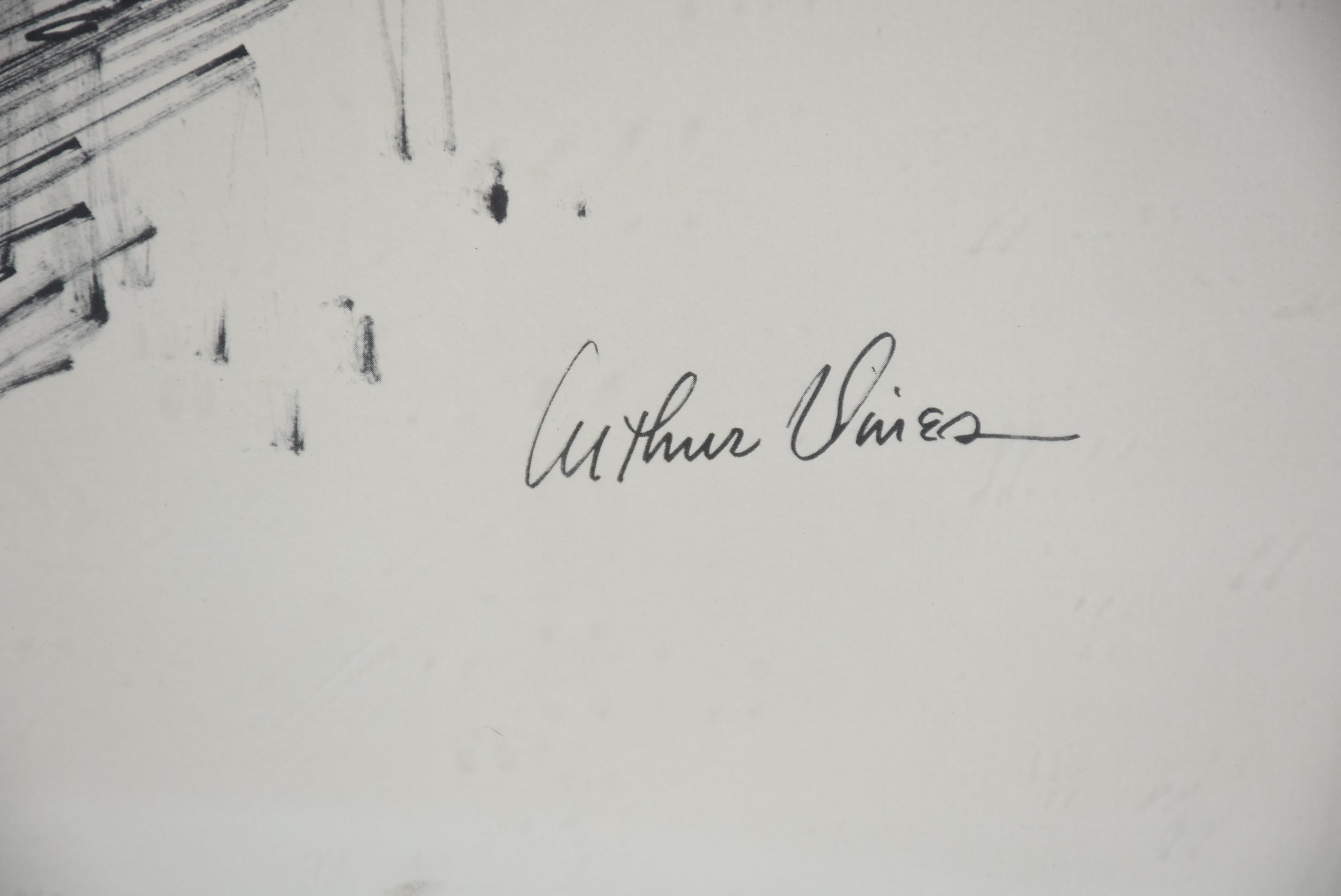 Arthur Dimes Lithograph "Our Children"