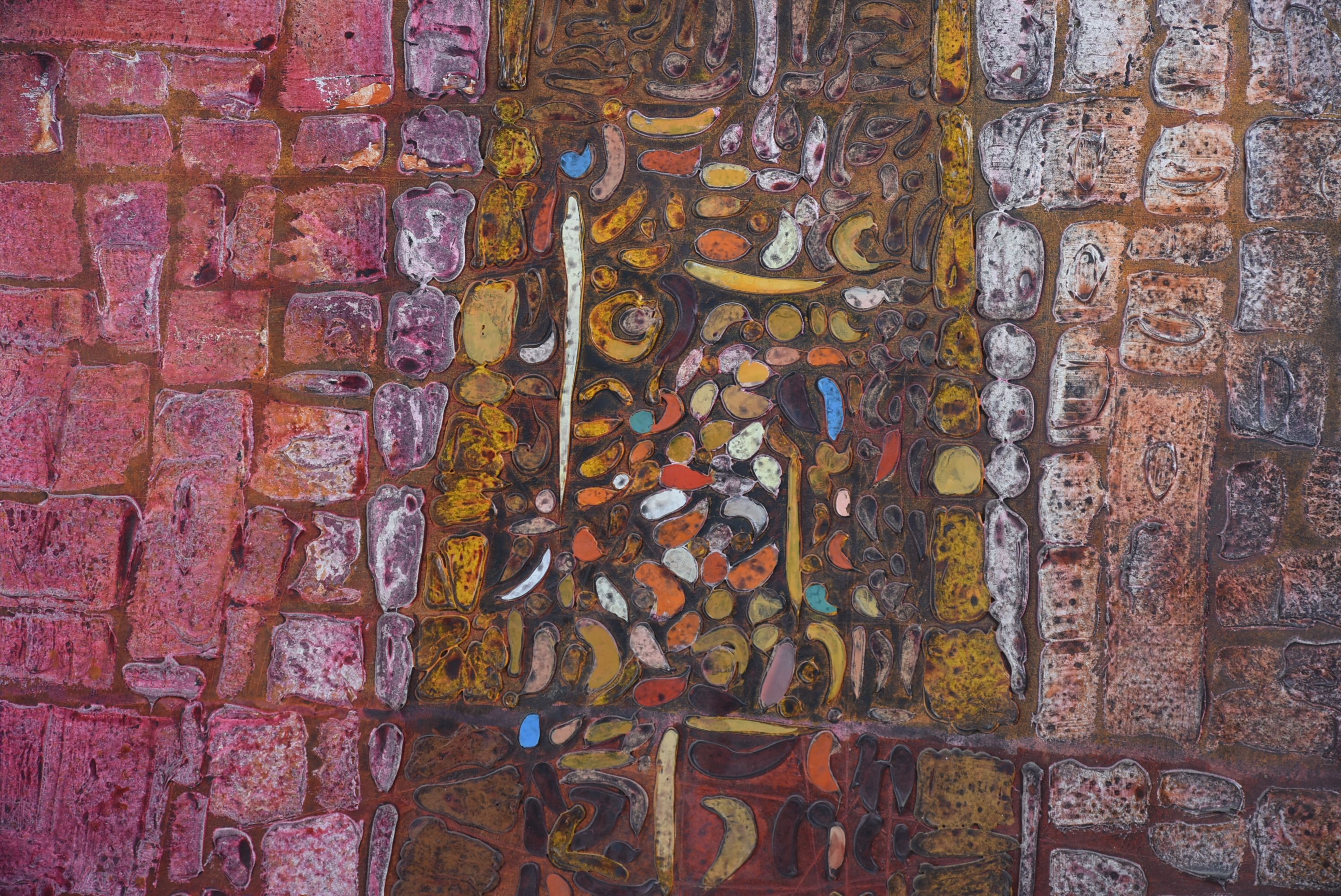 Paul Maxwell Original Mixed Media Painting