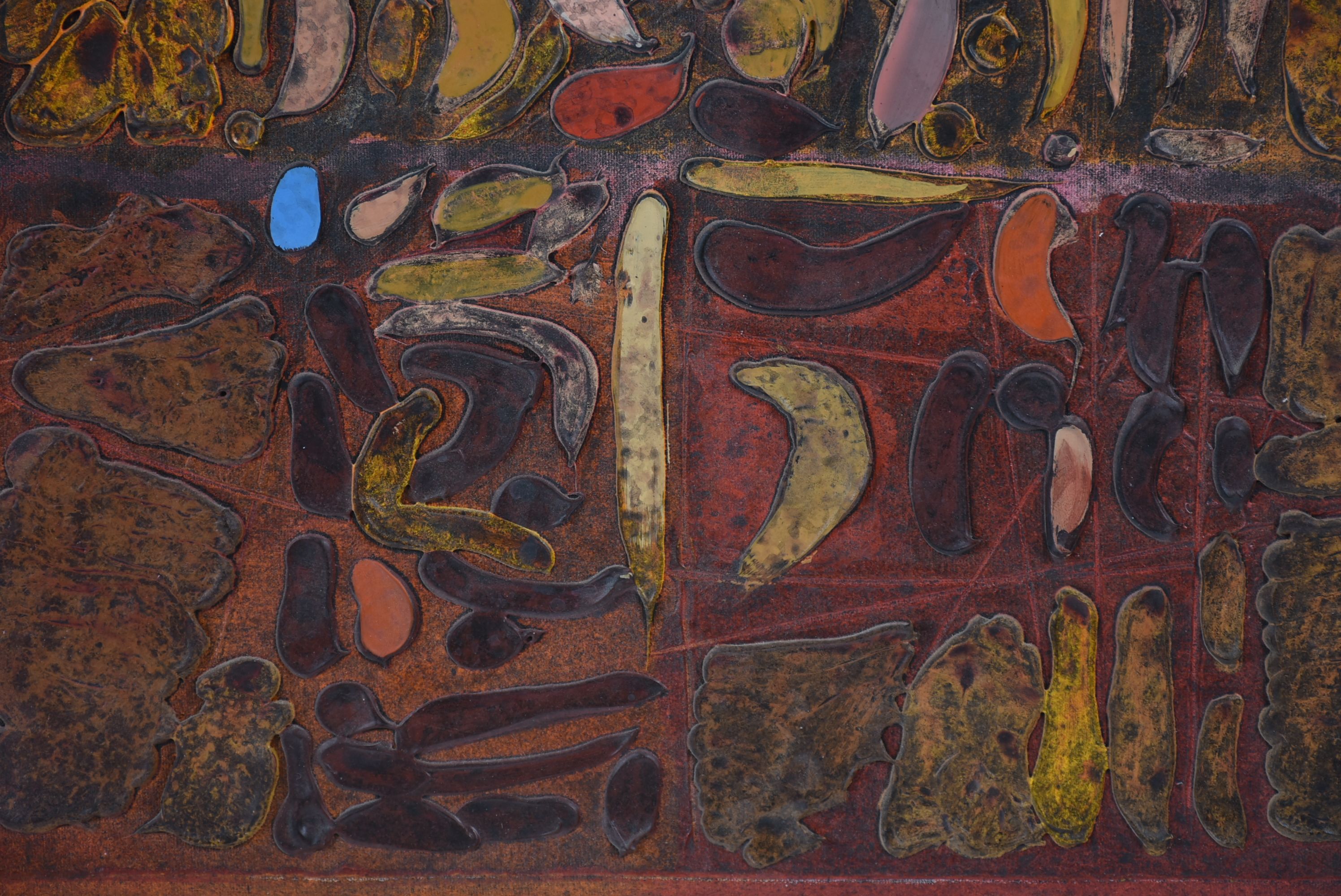 Paul Maxwell Original Mixed Media Painting